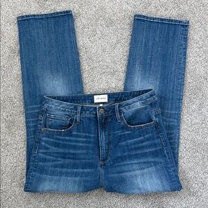 DRIFTWOOD Stella Dark Blue Straight Leg Jeans